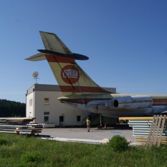 Flugzeugreinigung